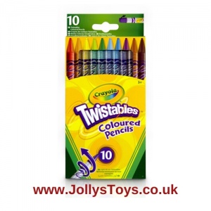 Crayola Twistable Coloured Pencils, 10s